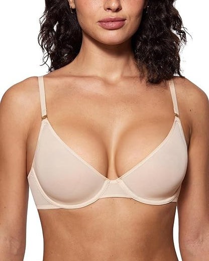 Seraphina Air Light Plus Size Mesh Underwire Bra
