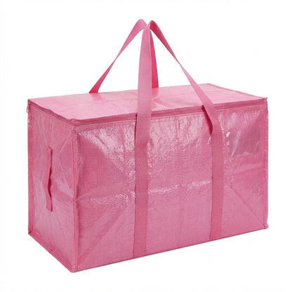Moving Bags, Collapsible Zippered Storage Bags with Handles, Waterproof Foldable Organizers