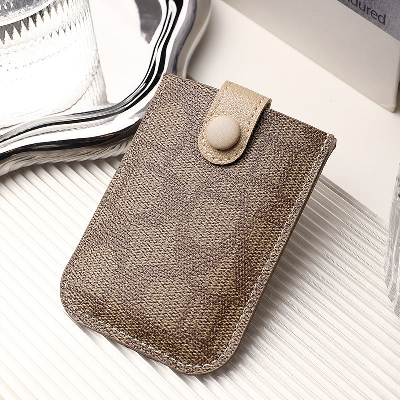 Slim Snap Card Holder Wallet | Compact Everyday Carry