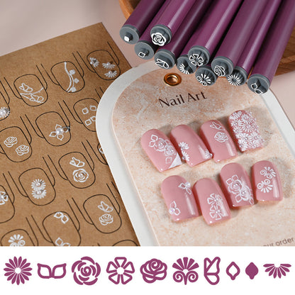 🔥LAST DAY 59% OFF - Nail Art Stamp Pen