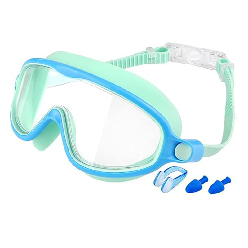 🏊🕶️Swim Goggles with Nose clip & Earplugs