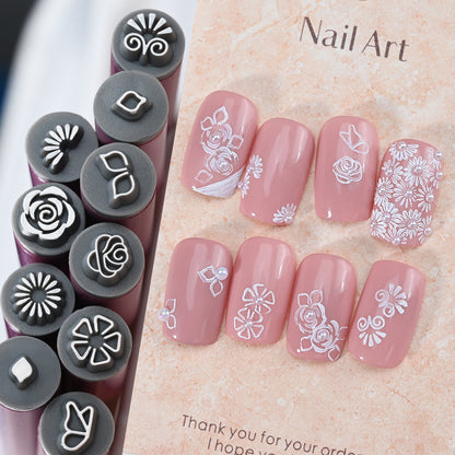 🔥LAST DAY 59% OFF - Nail Art Stamp Pen