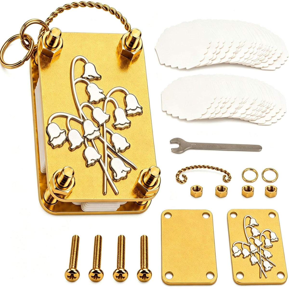 🌸 Mini Metal Flower Press Kit – Turn Little Blooms into Lasting Keepsakes
