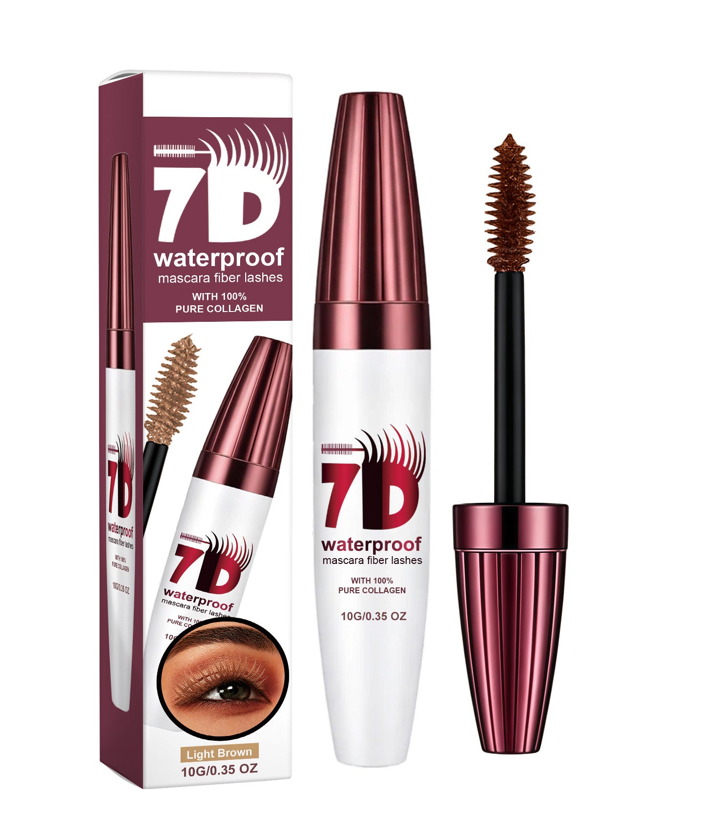 🔥Limited-time offer✨7D Colossal Mascara – 7X Volume, 24H Waterproof & Smudge-Proof