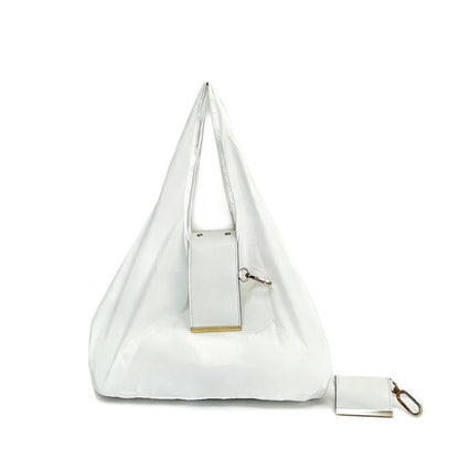 Foldable Keychain Tote Bag for Shopping & Travel