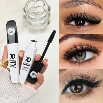 ✨ 2-Pack 7D Silk Fiber Mascara – Waterproof Lengthening & Volumizing Black Mascara