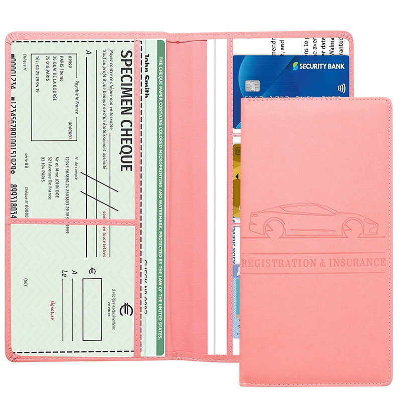 ✨Car Registration & Insurance Card Holder