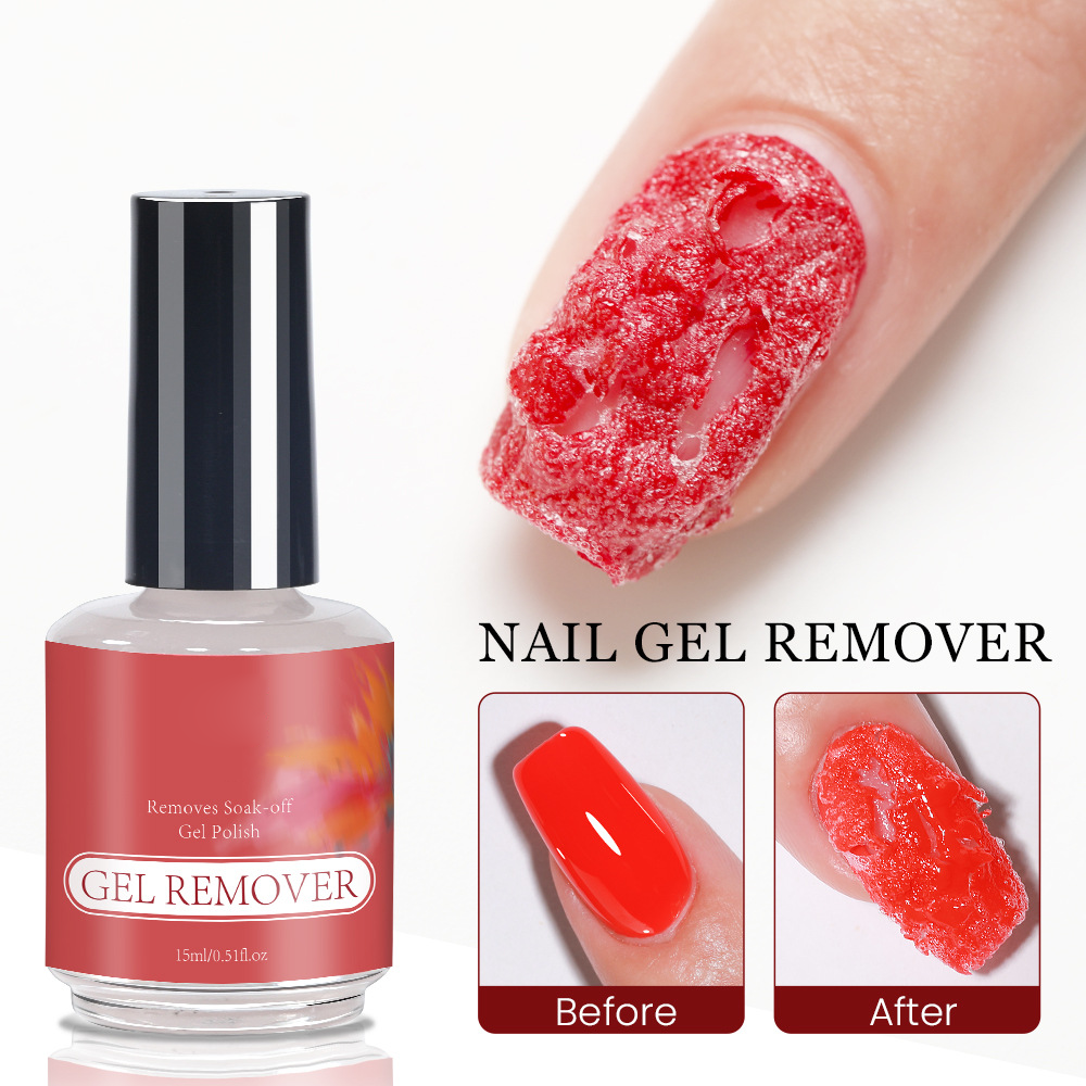 🔥BUY 1 GET 1 FREE💖 Easy-Off Gel Nail Polish Remover – Fast 3–5 Min Brush-On Formula