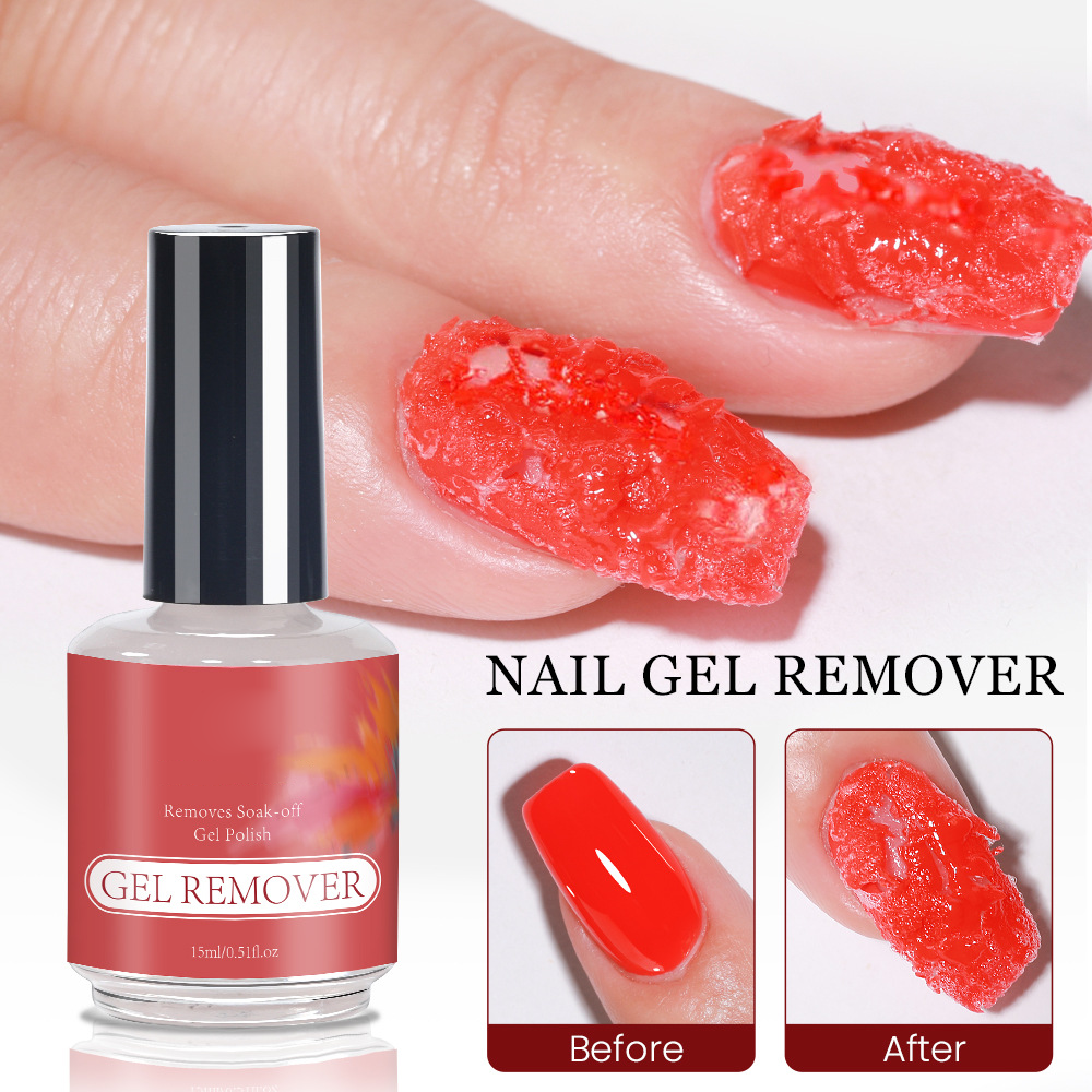 🔥BUY 1 GET 1 FREE💖 Easy-Off Gel Nail Polish Remover – Fast 3–5 Min Brush-On Formula