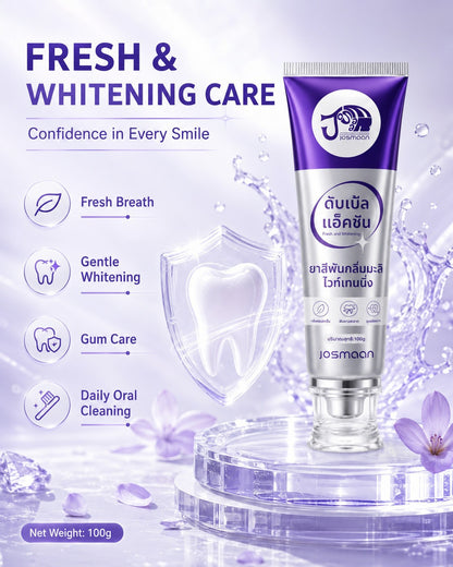 🦷 Probiotic Whitening Toothpaste Set – Stain Removal, Fresh Breath & Brightening Care