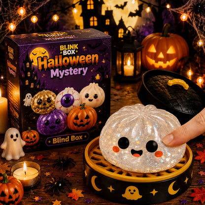Cute Halloween scary ghost Maruko squeeze toy set
