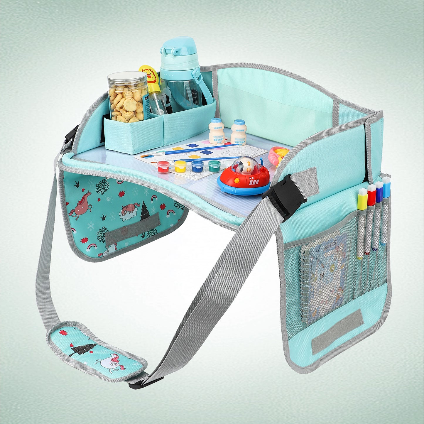 🚗 Kids Car Travel Tray | 5-in-1 Portable Activity Center