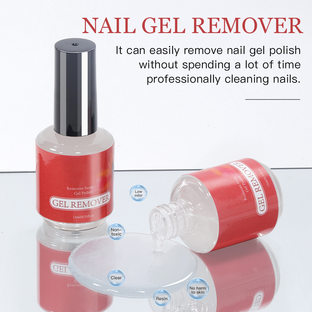 🔥BUY 1 GET 1 FREE💖 Easy-Off Gel Nail Polish Remover – Fast 3–5 Min Brush-On Formula