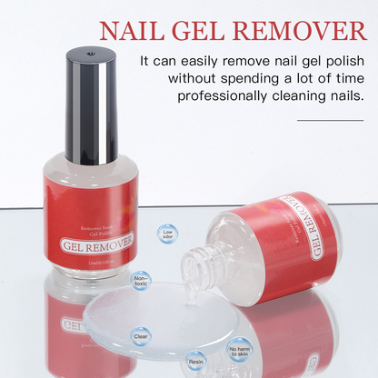 🔥BUY 1 GET 1 FREE💖 Easy-Off Gel Nail Polish Remover – Fast 3–5 Min Brush-On Formula