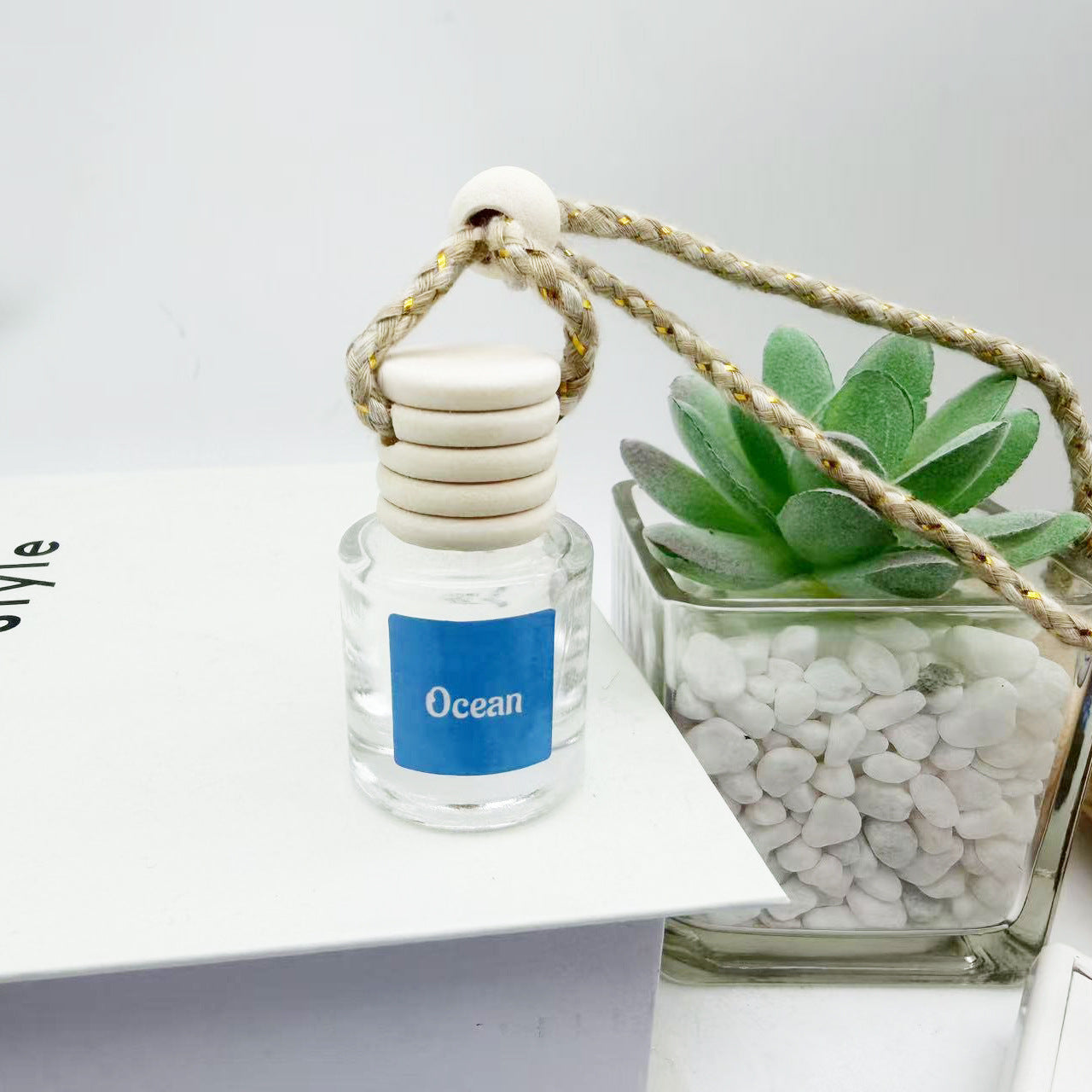 🚗🌿Scented Car Air Freshener - Long Lasting Car Diffuser - Last 60+ Days