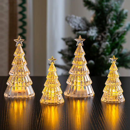 Mini Glowing Crystal Christmas Tree