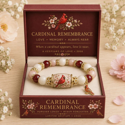 ❤ Love, Remembrance & Cardinal Blessings 🕊️ | 2026 Limited Edition Bracelet