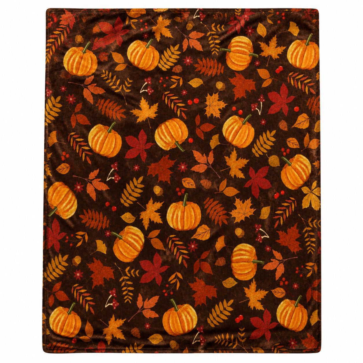 🎃 Halloween Pumpkin Ghost Blanket – Cozy Spooky Throw for Fall Movie Nights, Sofa & Bed