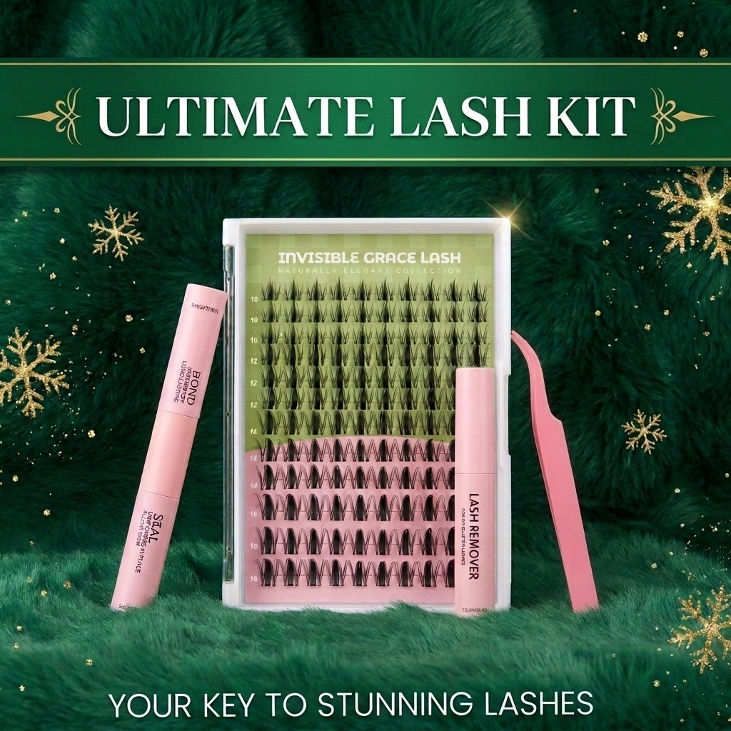 DIY Lashes Clusters Invisible Band Natural Soft Waterproof Lash Extension