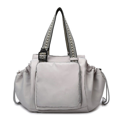 Expandable Tote Bag for Women – Large Capacity Multi-Pocket Work & Travel Bag
