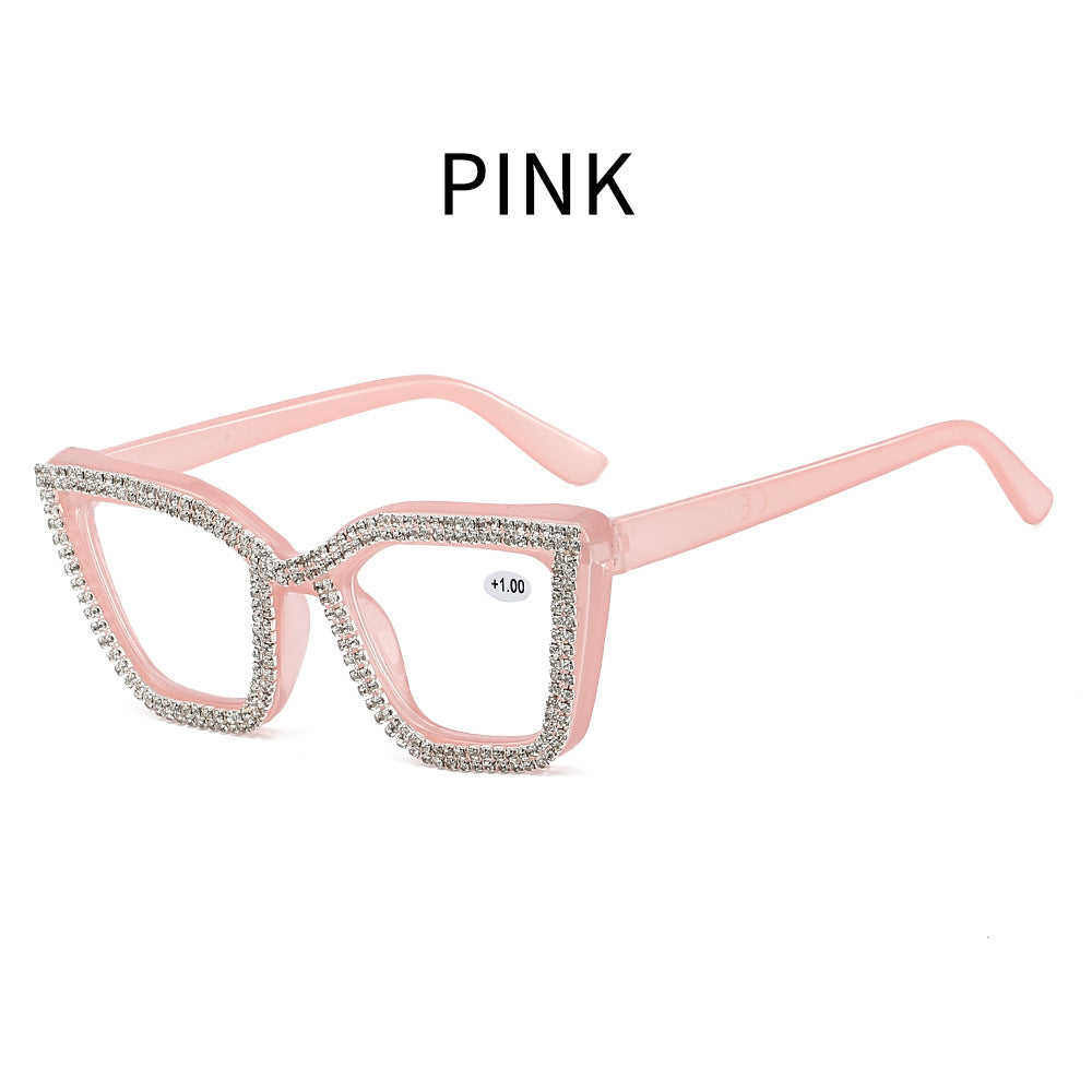 🔥Limited Time 49% OFF | Modern Cat-Eye Anti-Blue Light Reading Glasses, Trendy Fashion Eyeglasses for Daily & Office Use