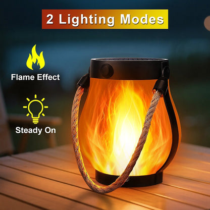 🔥Vintage Style Solar Flame Lantern