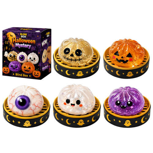 Cute Halloween scary ghost Maruko squeeze toy set