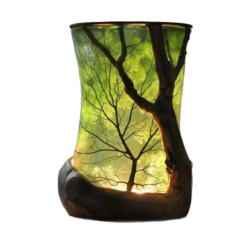 Enchanted Forest Nature-Inspired Lamp Enchanted Forest Table Lamp🪺🌟