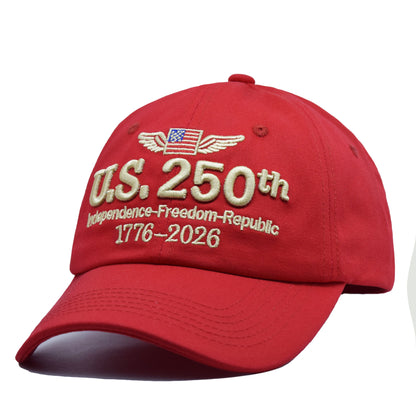 🔥Celebrates the U.S. 250th Anniversary Retro Washed Cap