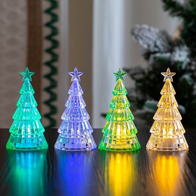 Mini Glowing Crystal Christmas Tree