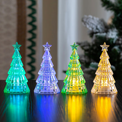 Mini Glowing Crystal Christmas Tree