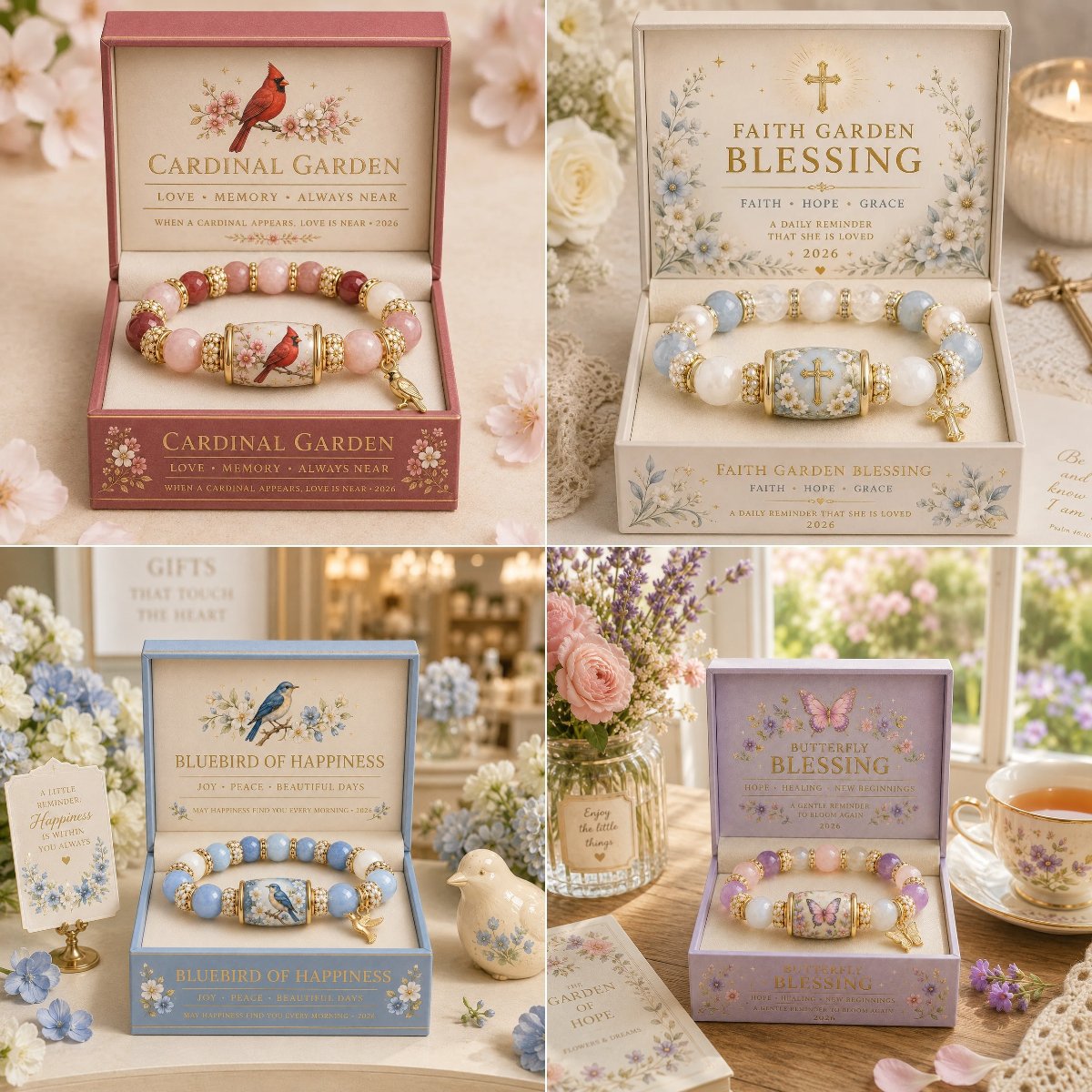 ❤ Love, Remembrance & Cardinal Blessings 🕊️ | 2026 Limited Edition Bracelet