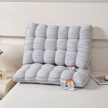 Noomoriey™ Cloud Pillow – Ultra Fluffy Quilted Bed Pillow with Breathable Support for Side, Back & Stomach Sleepers