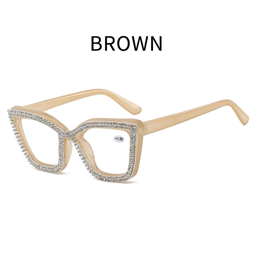 🔥Limited Time 49% OFF | Modern Cat-Eye Anti-Blue Light Reading Glasses, Trendy Fashion Eyeglasses for Daily & Office Use