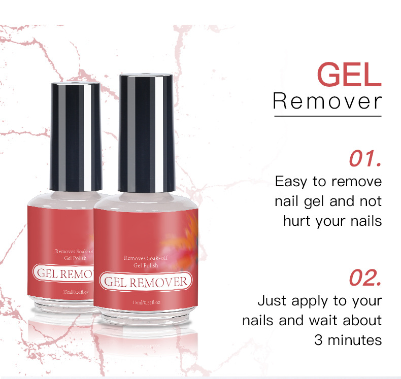 🔥BUY 1 GET 1 FREE💖 Easy-Off Gel Nail Polish Remover – Fast 3–5 Min Brush-On Formula