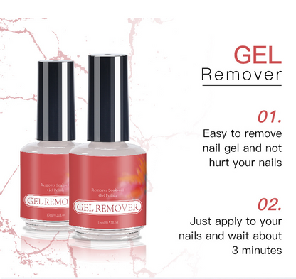 🔥BUY 1 GET 1 FREE💖 Easy-Off Gel Nail Polish Remover – Fast 3–5 Min Brush-On Formula