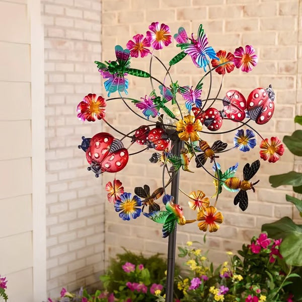 🌸FREE SHIPPING🌬️🎡 Solar-Powered Wind Spinner for Garden