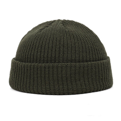 Men's Solid Color Beanie