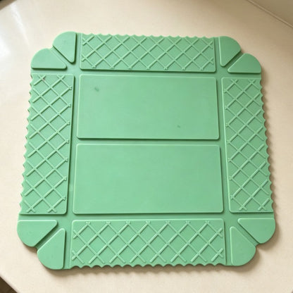 🥗 2-in-1 Foldable Silicone Cutting Mat & Serving Tray ✨