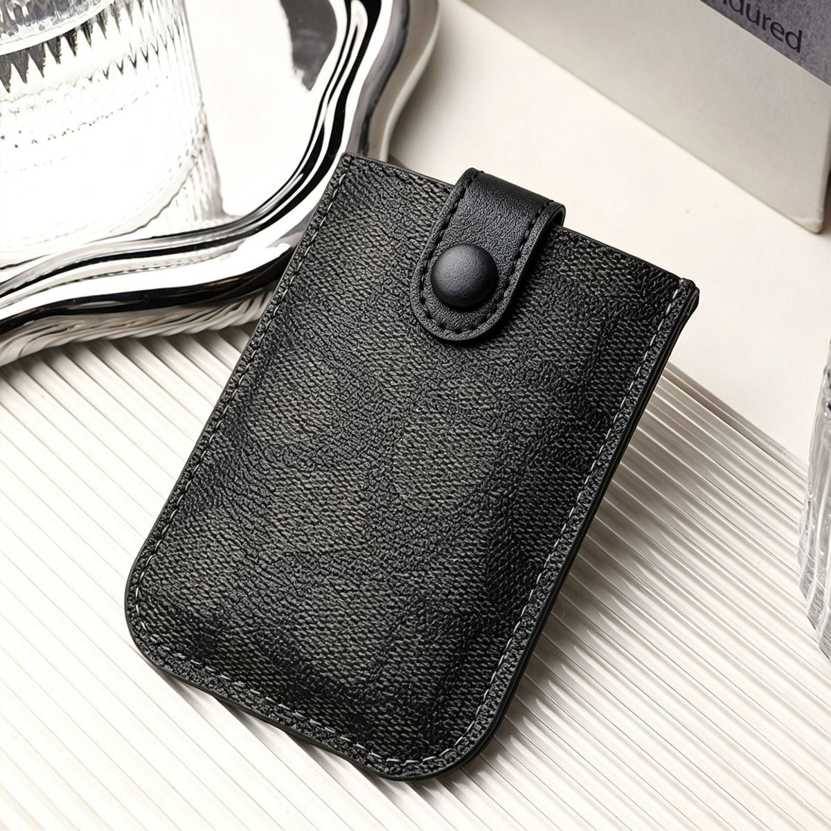Slim Snap Card Holder Wallet | Compact Everyday Carry