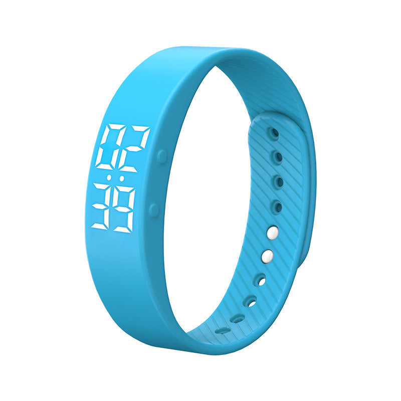 Silent Vibration Alarm Clock - Wrist-Worn Wake-Up Device for Heavy Sleepers, Avoids Disturbing Partners, 2 Intensity Levels, Up to 3 Alarms, 14+ Day Rechargeable Battery
