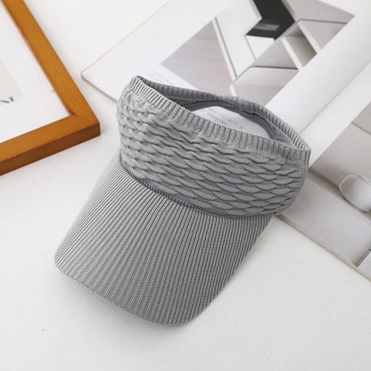 Women's High Ponytail Sun Visor Hat for Sun Protection