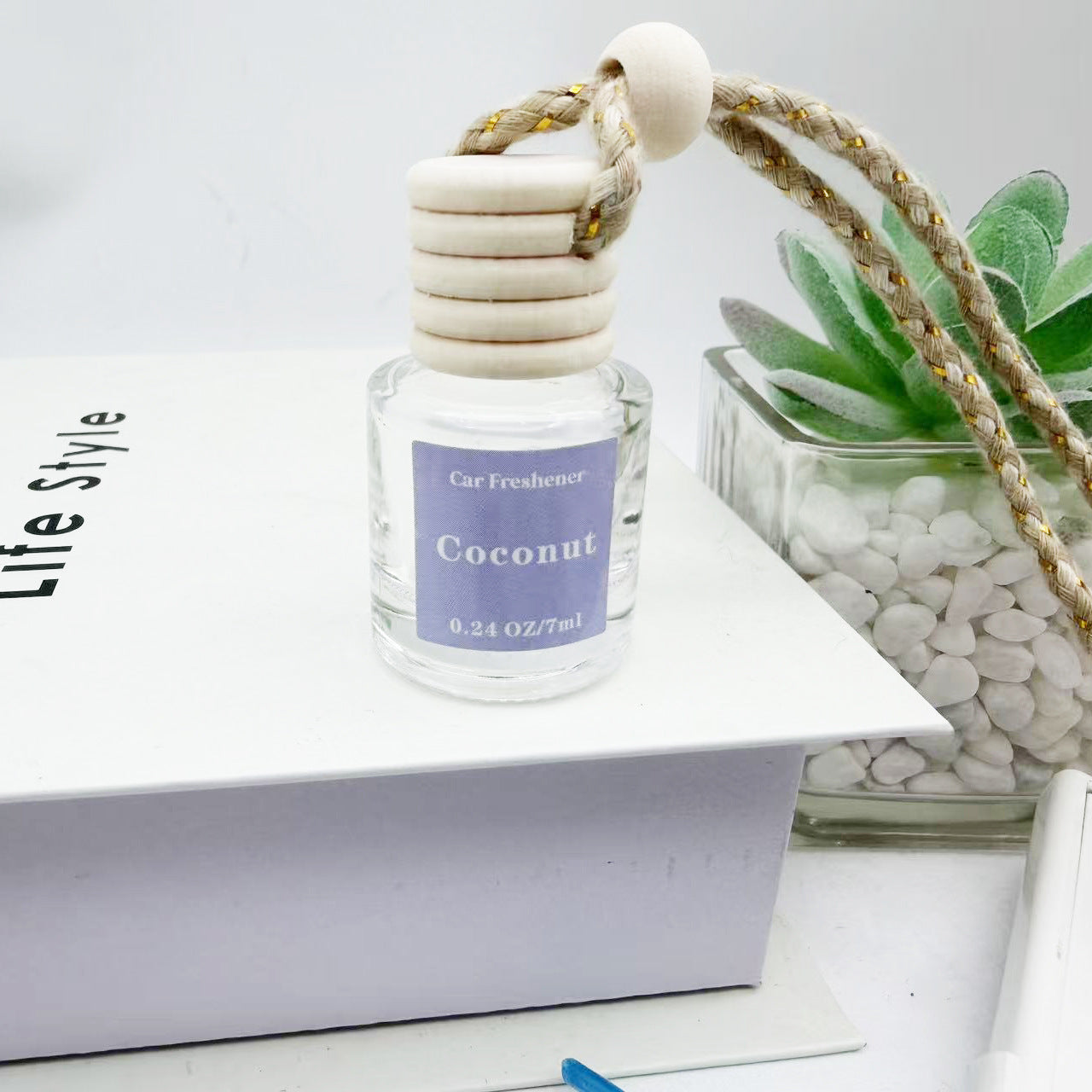 🚗🌿Scented Car Air Freshener - Long Lasting Car Diffuser - Last 60+ Days