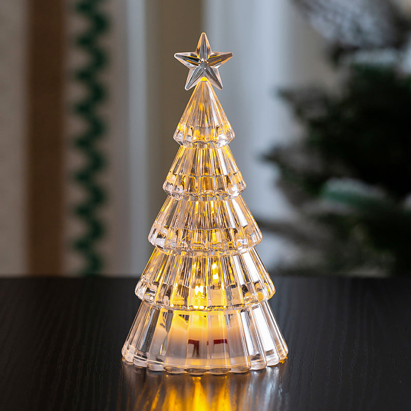 Mini Glowing Crystal Christmas Tree