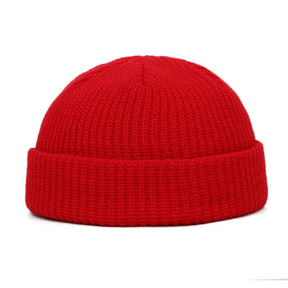 Men's Solid Color Beanie