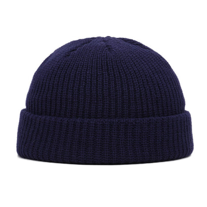 Men's Solid Color Beanie