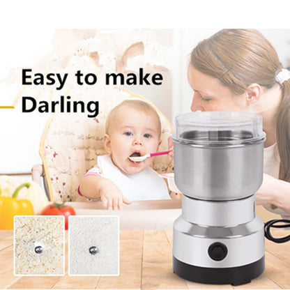 ⚙️ Stainless Steel Grain Grinder – High-Speed Electric Mill, Fine Powder in Seconds