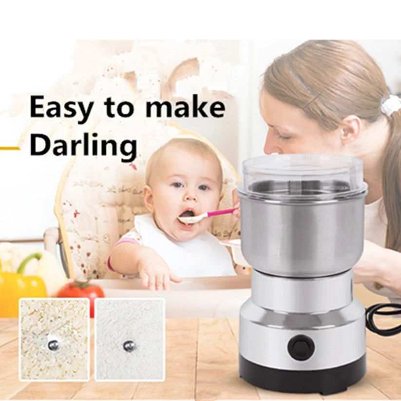 1. 🌿 50% OFF Today! High-Speed Stainless Steel Grinder for Fresh Spices, Coffee & Grains