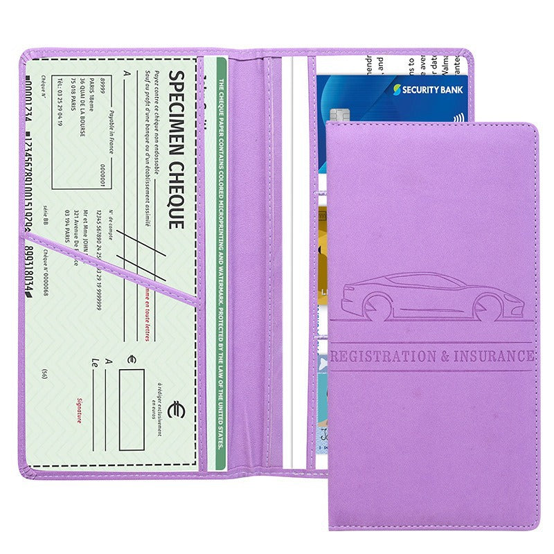 ✨Car Registration & Insurance Card Holder