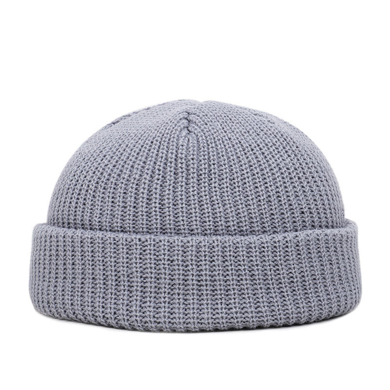 Men's Solid Color Beanie